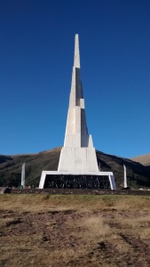 Obelisk in Quinua
